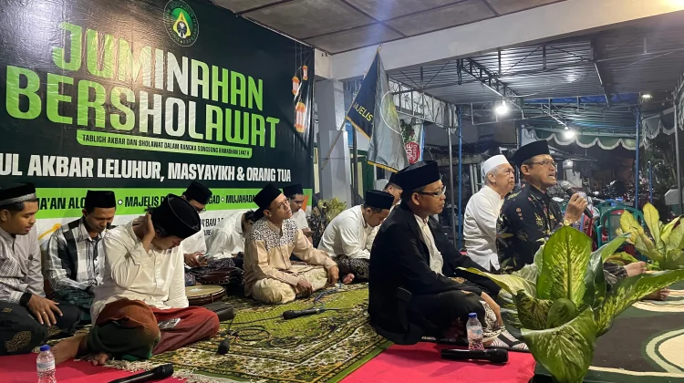 Gema Juminahan Bersalawat, Ratusan Warga Siap Songsong Ramadan