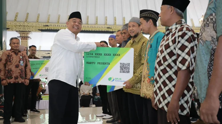 Ribuan Marbot Masjid di Sleman Dapat BPJS Ketenagakerjaan