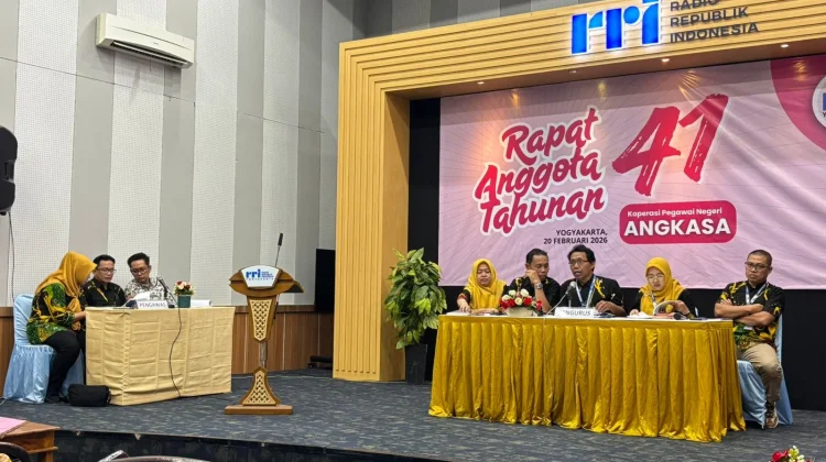 RAT ke-41, Koperasi Angkasa RRI Yogyakarta Tunjukkan Eksistensinya