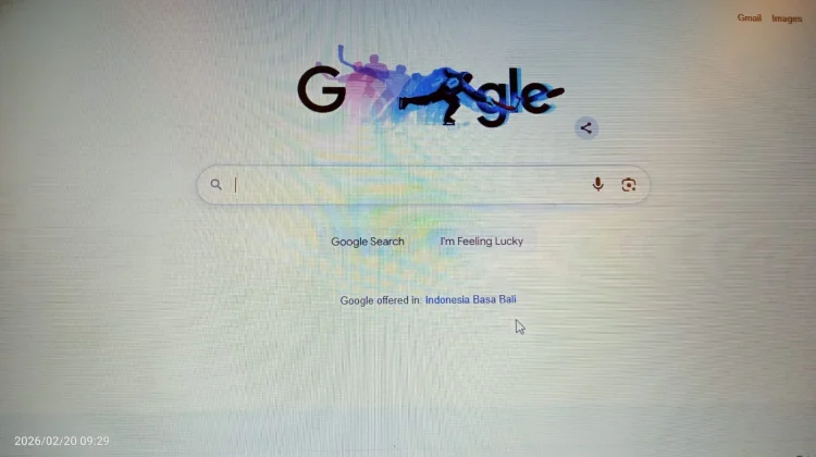 Ice Hockey Ilustrasi Google Doodle Hari Ini