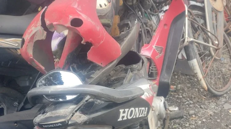 Diduga Kurang Konsentrasi, Dua Pemotor Bertabrakan di Sedayu