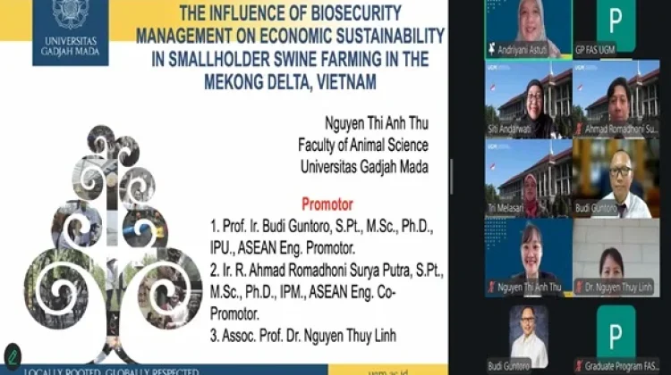 Fapet UGM Luluskan Dua Doktor Baru dari Vietnam