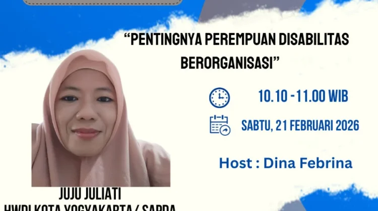 Peran Perempuan Disabilitas dalam Organisasi