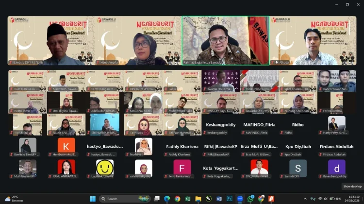 Bawaslu DIY Ngabuburit Bahas Disinformasi Pemilu