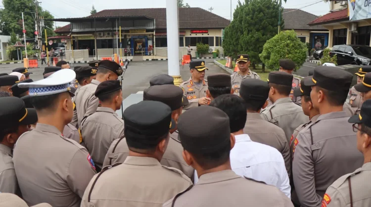 Kapolresta Sleman Tekankan Keteladanan dan Kepemimpinan Perwira