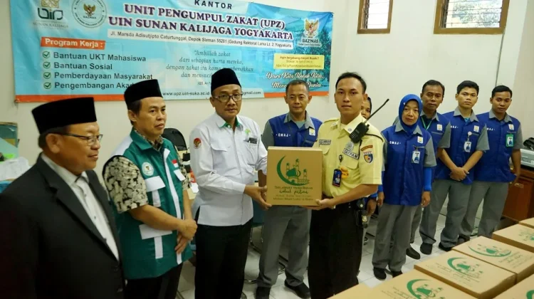 UPZ Sunan Kalijaga Bagikan 275 Paket Lebaran
