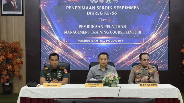 Tim Peneliti Sespimmen Lemdiklat Polri Gelar Penelitian di Polres Bantul