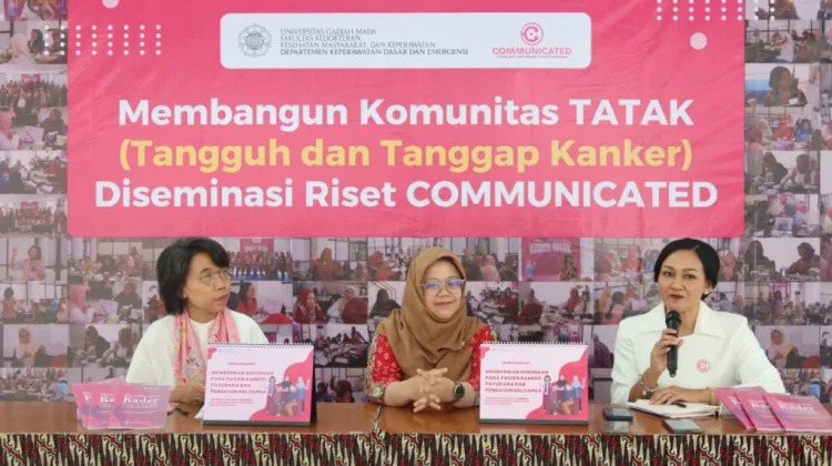 UGM Latih Kader Kesehatan Lokal Mendampingi Pasien Kanker Payudara