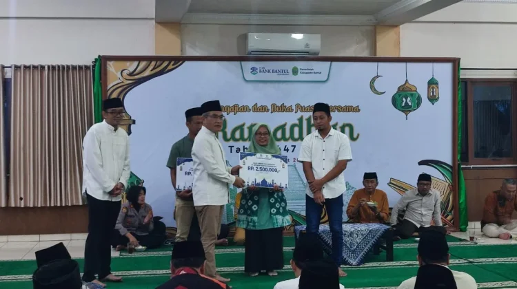 Beri Kontribusi ke Masyarakat, Bank Bantul Salurkan Bantuan Senilai Rp40 Juta