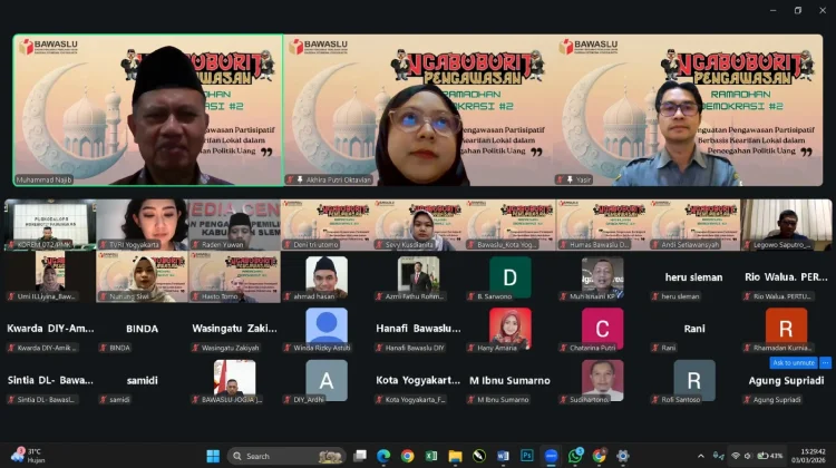 Ngabuburit Demokrasi Bawaslu DIY Bahas Pencegahan Politik Uang