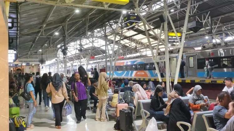 H+3 Lebaran Bakal Jadi Okupansi Tertinggi Kereta Api di Yogyakarta