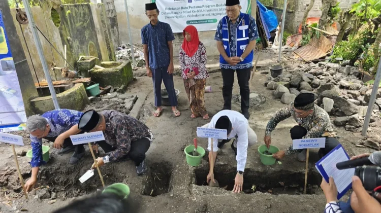 Berkah Milad ke-83 UII, Rumah Andi Prastowo Direnovasi Lebih Layak Huni