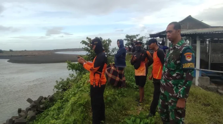 Tim SAR Gabungan Lakukan Pencarian Anak Tenggelam di Muara Sungai Serang Glagah