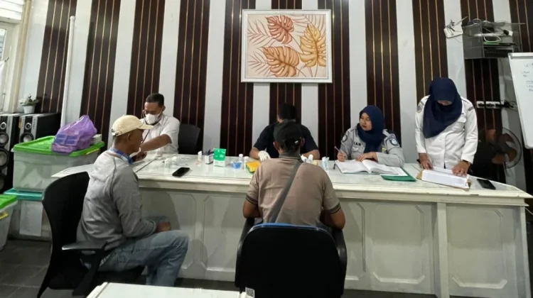 Peduli Mitra, Jasa Raharja Gelar Pemeriksaan Kesehatan Gratis