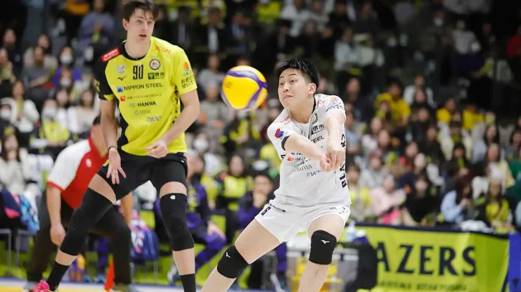 Sakai Blazers Taklukkan Pemuncak Klasemen Liga Bola Voli Jepang