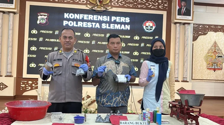 Racik Bahan Peledak Petasan, Seorang Remaja Dibekuk Aparat Polsek Gamping