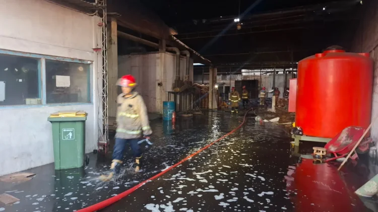 Gudang Furnitur di Sewon Hangus Terbakar, Kerugian Mencapai Puluhan Juta