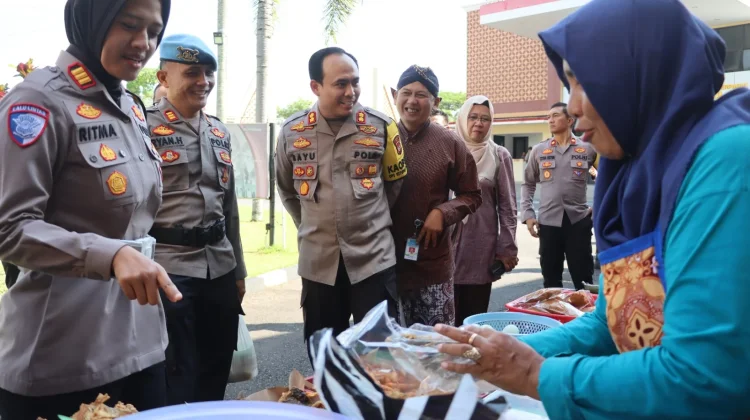 Jaga Stabilitas Harga Jelang Lebaran, Polres Bantul Gelar Gerakan Pangan Murah