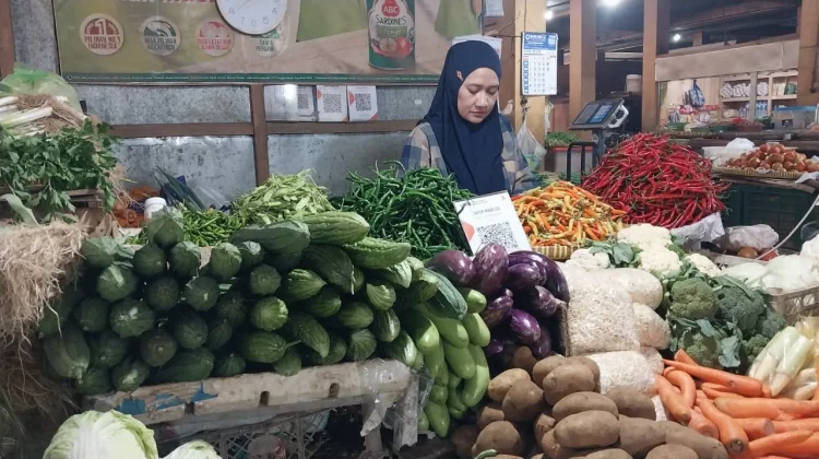 Faktor Cuaca Pengaruhi Stok Sayuran di Pasar Beringharjo Jelang Lebaran