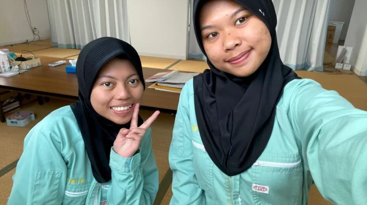 Mahasiswa Fapet UGM Magang di Peternakan Babi di Jepang