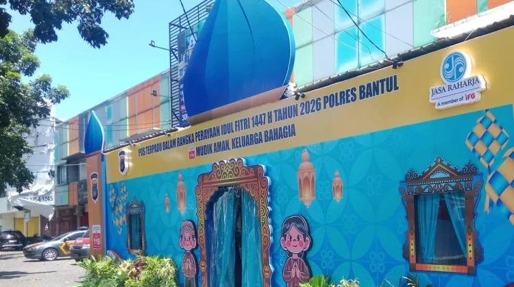 Pastikan Keamanan Pemudik, Polres Bantul Dirikan Pos Pengamanan