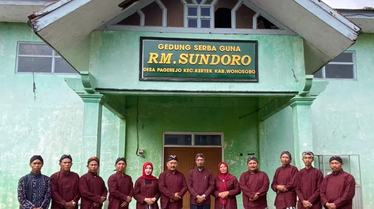 Nama Kecil Sri Sultan HB II, Diresmikan Sebagai Nama  Balai Desa di Wonosobo