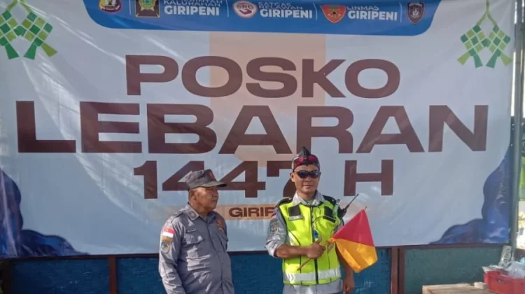 Giripeni Siaga, Kolaborasi Lintas Sektor Dirikan Posko Lebaran di Titik Strategis