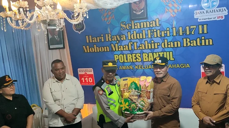 Sambangi Pos Pengamanan, Bupati Bantul Pastikan Kesiapan Personel Sambut Pemudik