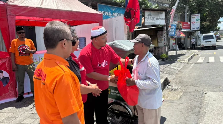 Posko Mudik Berfasilitas Lengkap Didirikan PDI Perjuangan Yogyakarta