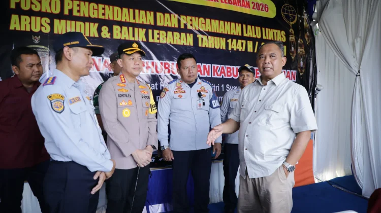 Bupati Sleman Terjun Langsung Pantau Kesiapan Pospam Mudik