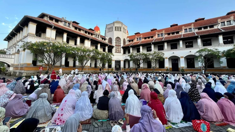 Unik, KAI Wisata Kembali Gelar Salat Idulfitri di Museum