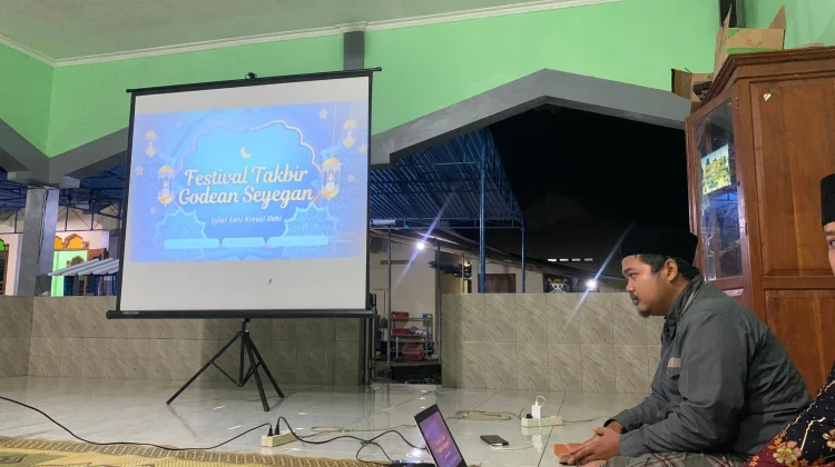Merayakan Hari Kemenangan Warga Godean Dihibur Festival Takbir