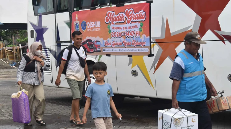 Hampir 1.500 Peserta Mudik Gratis Berangkat dari Yogyakarta ke Jakarta