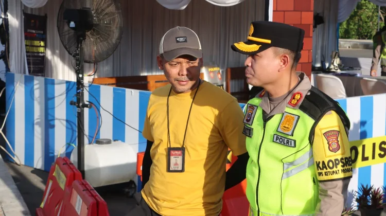 Libur Lebaran, Polres Bantul Terapkan Sistem Satu Arah di Parangtritis