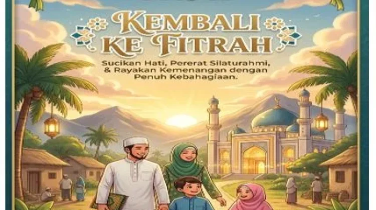 Kembali ke Fitrah di Hari Raya Idul Fitri, Ini Penjelasan Ustaz Sholikhin