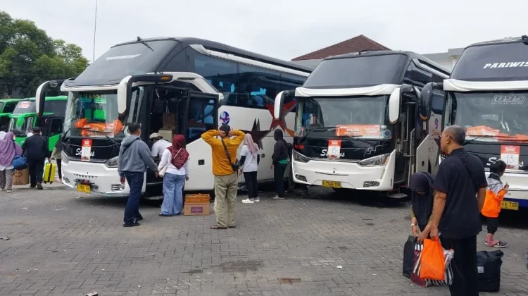 Arus Balik Memuncak, Terminal Giwangan Berangkatkan 26 Ribu Penumpang Sehari
