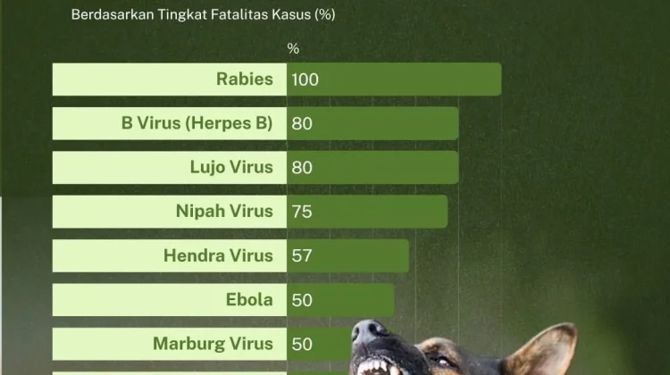 Bukan Covid, Ini Virus Paling Mematikan di Dunia
