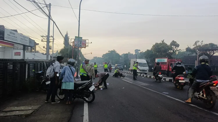 Empat Motor Terlibat Kecelakaan di Sleman, Korban Alami Luka Ringan