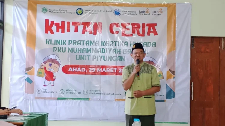 Khitan Ceria PCM Piyungan Bentuk Dakwah Kemanusiaan