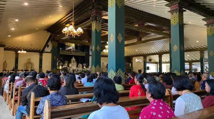 Sambut Misa Tri Hari Suci, Gereja HKTY Ganjuran Siapkan Sejumlah Fasilitas