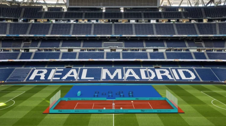 Stadion Bernabeu Akan Disulap Menjadi Tempat Latihan Selama Madrid Masters 1000