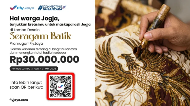 FlyJaya Gelar Lomba Desain Batik Pramugari Nasional
