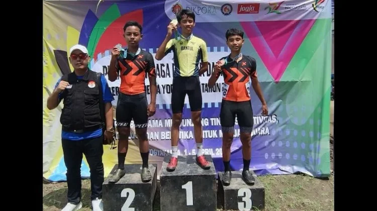 Siswa SMP 3 Banguntapan Juara MTB XCO Putra POPDA DIY 2026