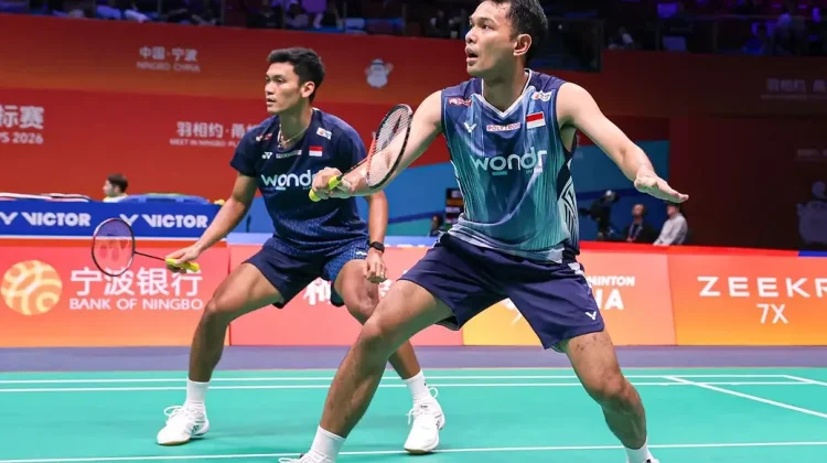 Fajar/Fikri Melaju ke 8 Besar Badminton Asia Championships 2026