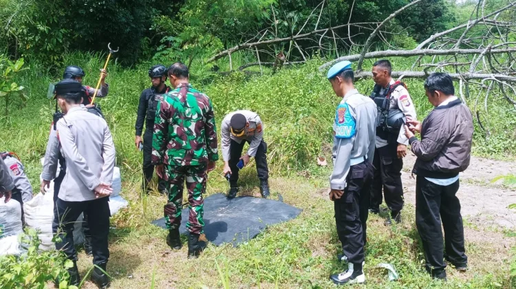 Granat Manggis Ditemukan di Rumah Warga Sleman, Tim Gegana Lakukan Peledakan
