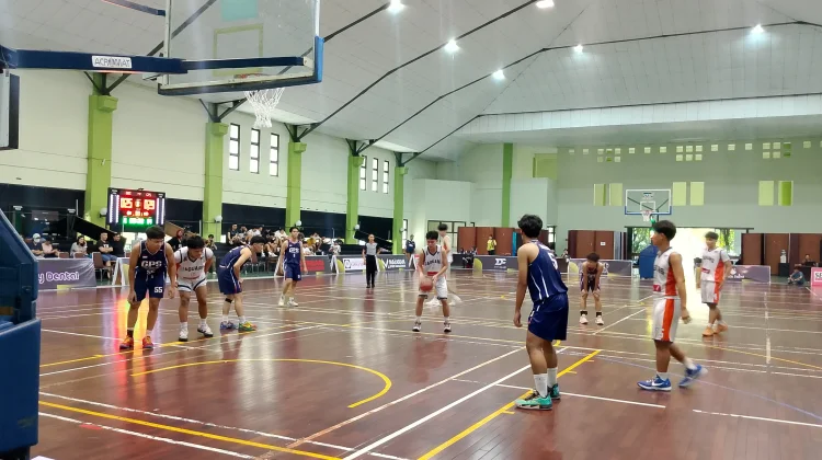 Champion Hoops League 2026 di STIE YKPN, Tim BMS Unggul meski Sempat Tertinggal Poin