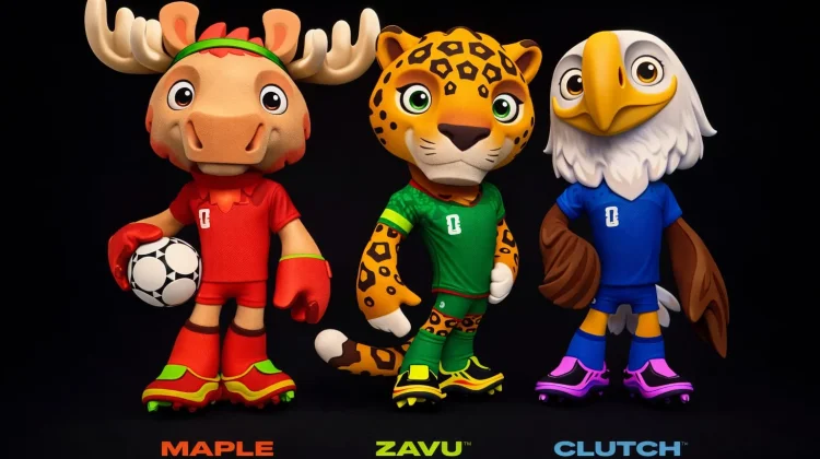 Tiga Maskot Piala Dunia 2026