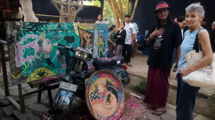 Gelar Pameran Seni Rupa, Yayasan Akar Makna Rayakan Syawalan Seniman Jateng-DIY
