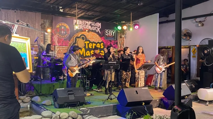 Deretan Musisi Lokal Pukau SBY di Panggung "Perempuan Bergerock" Yogyakarta