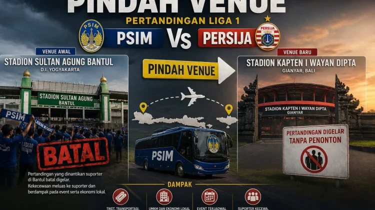 Laga Dipindah Mendadak, Suporter PSIM Kecewa Berat